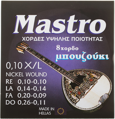 Mastro - Bouzouki 8 Strings 010 NW