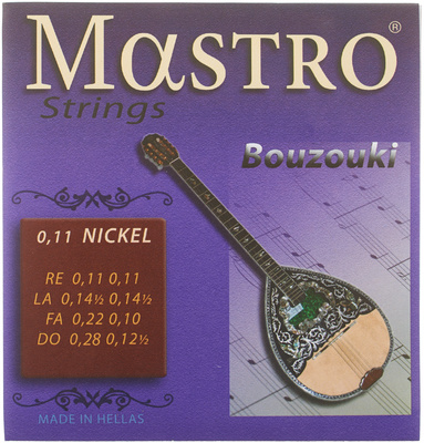 Mastro - Bouzouki 8 Strings 011 NW