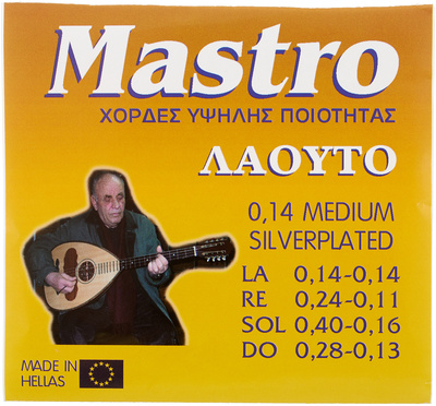 Mastro - Greek Laouto 8 Strings 014 SP