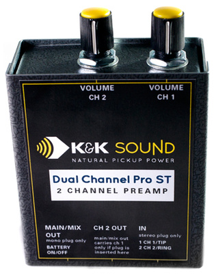 K&K - Dual Channel Pro Preamp ST