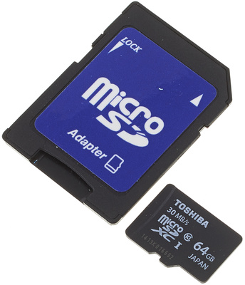 Thomann - Micro SD Card 64 Gb Class 10