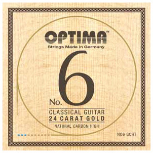 Optima - No.6 Gold Strings Carbon High