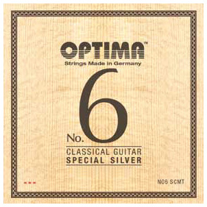 Optima - No.6 Silver Strings Carbon Med