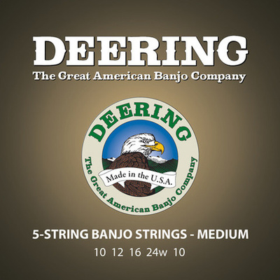 Deering - 5 String Banjo Medium Set