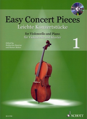 Schott - Easy Concert Pieces Cello 1