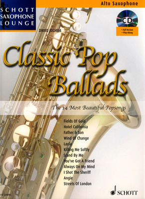 Schott - Classic Pop Ballads A-Sax