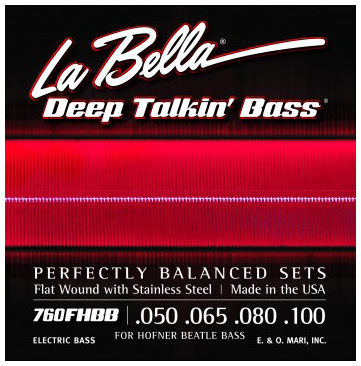 La Bella - 760FHBB Beatle Bass Set