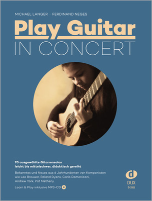 Edition Dux - Play Guitar In Concert