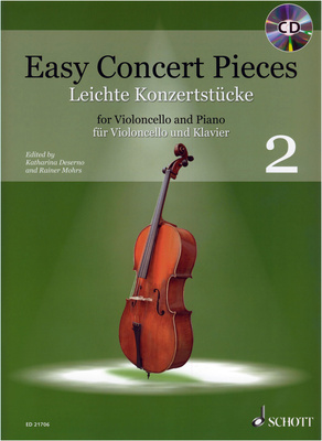 Schott - Easy Concert Pieces Cello 2