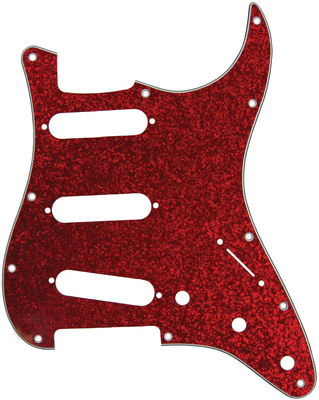 dAndrea - ST-Pickguard SSS Red Sparkle