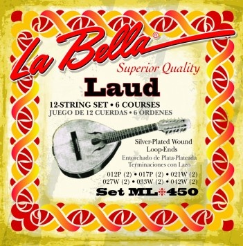 La Bella - ML450 Laud Strings