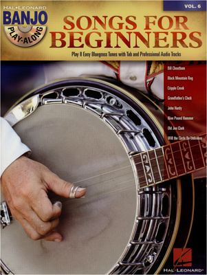 Hal Leonard - Banjo Play-Along Songs Beginne