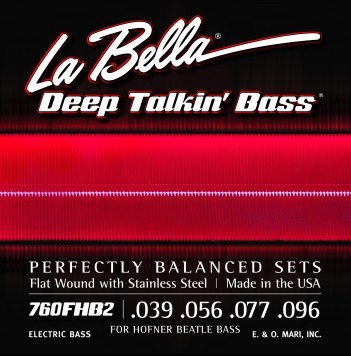 La Bella - 760FHB2 Beatle Bass String Set