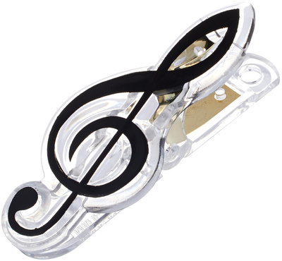 agifty - Music Clip Violin Clef Black
