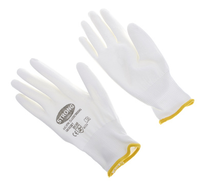 Thomann - Nylon gloves white size 7