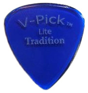 V-Picks - Tradition Lite Sapphire Blue