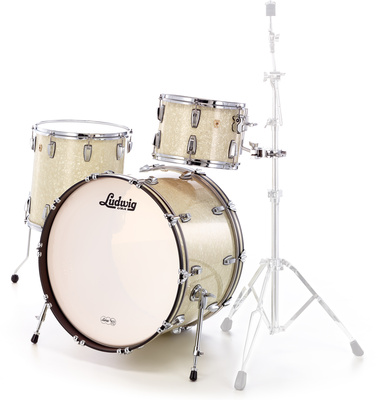 Ludwig - Classic Maple Rock Vintage Wh.
