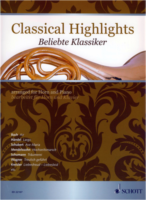 Schott - Classical Highlights Horn