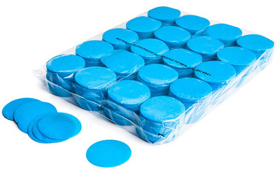 Magic FX - Confetti round Ã 55mm L. Blue