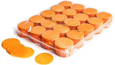 Magic FX - Confetti round Ã 55mm Orange