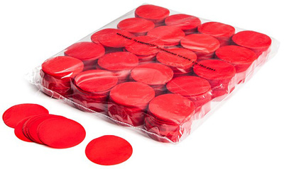 Magic FX - Confetti round Ã 55mm Red