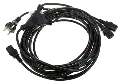 Stairville - 3Way Split Cable IEC