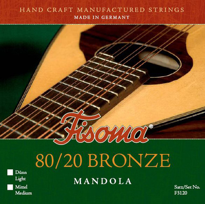 Fisoma - F3120D Mandola Strings 80/20