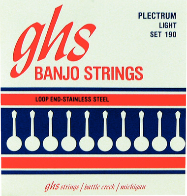 GHS - Banjo Steel 4 String Set