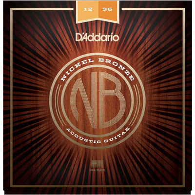 Daddario - NB1256 Nickel Bronze Set
