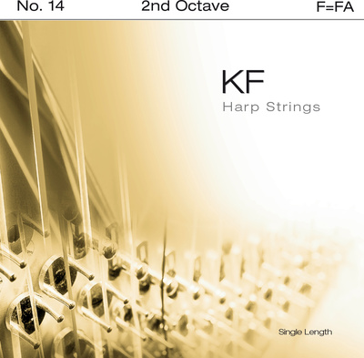 Bow Brand - KF 2nd F Harp String No.14