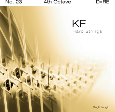 Bow Brand - KF 4th D Harp String No.23