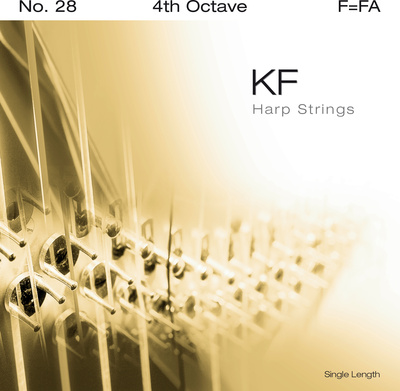 Bow Brand - KF 4th F Harp String No.28
