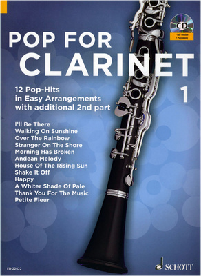 Schott - Pop For Clarinet 1