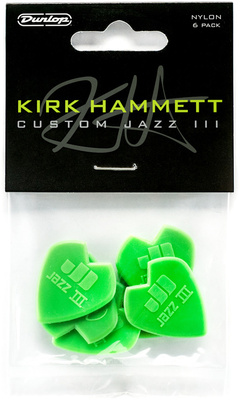 Dunlop - Kirk Hammett Jazz Picks 6 Pack