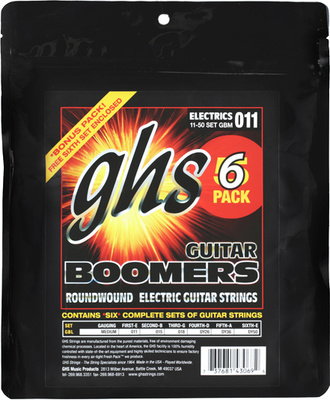 GHS - Boomers Medium 11-50 6-Pack