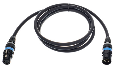 Sommer Cable - DMX cable black 1,5m 5 Pol.