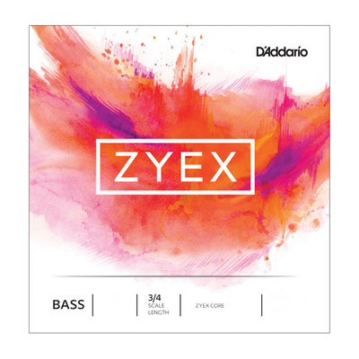 Daddario - DZ611-3/4M Zyex Bass G med.