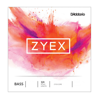 Daddario - DZ614-3/4M Zyex Bass E med.