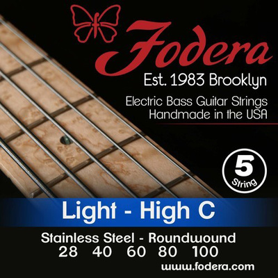 Fodera - 5-String High C Set Light SS