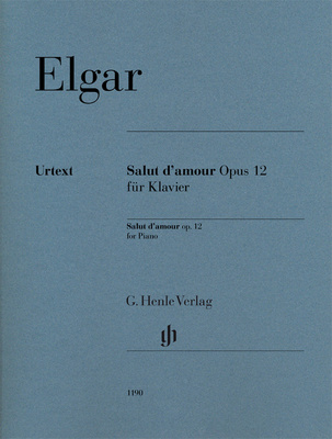 Henle Verlag - Elgar Salut d'Amour Piano