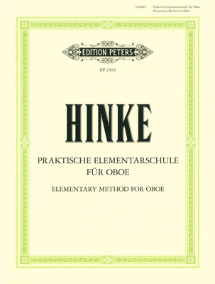 Edition Peters - Hinke Method Oboe