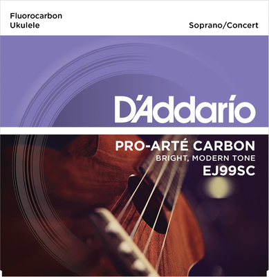 Daddario - EJ99SC Soprano/Concert Ukulele