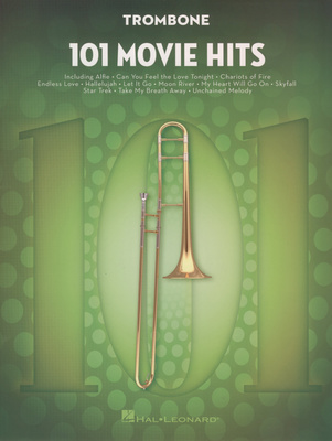 Hal Leonard - 101 Movie Hits for Trombone