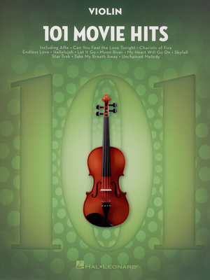 Hal Leonard - 101 Movie Hits for Violin