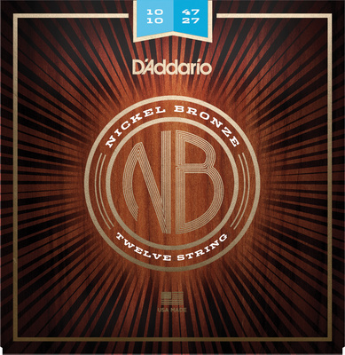 Daddario - NB1047-12 Nickel Bronze Set