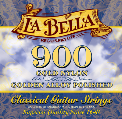 La Bella - 900 Elite Gold Nylon