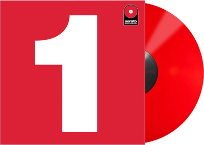 Serato - '12'' Single Control Vinyl-Red'