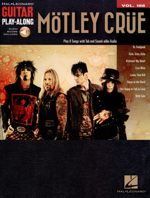 Hal Leonard - Guitar Play-Along MÃ¶tley CrÃ¼e