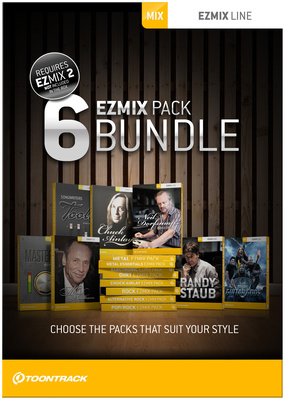 Toontrack - EZmix 6 Pack Bundle