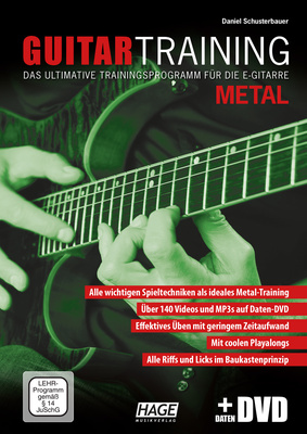 Hage Musikverlag - Guitar Training Metal